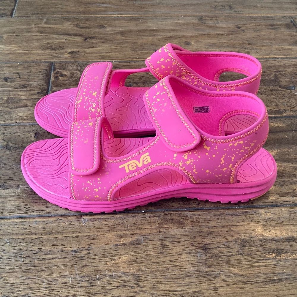 Teva Tidepool Sport Sandal Pink/Coral Womens 7 Hiking Beach Outdoors - Picture 4 of 11